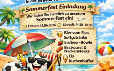 Einladung zum Sommerfest am 14.06.2026